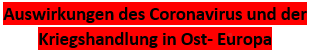 Auswirkungen Corona