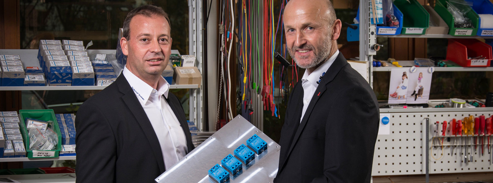 Falk GmbH Technical Systems - die Geschäftsführer Andreas Falk und Heinz-Peter Wolf